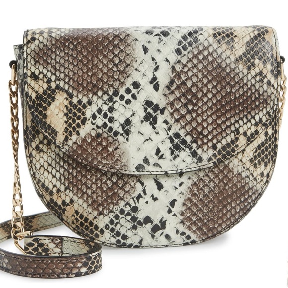 NWOT Nordstrom Ava Core Snakeskin Leather … - Picture 2 of 8